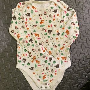 F&F long sleeve one piece with animals